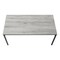 Monarch Specialties Coffee Table, Accent, Cocktail, Rectangular, Living Room, 40 in.L, Grey Laminate, Black Metal I 3796 - alternate 4